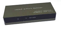 03-01-112. HDMI Splitter (делитель) 2 порта (1 гнездо HDMI (IN) 2 гнезда HDMI (OUT)), ver.2.0, 60Hz, 2.2HDR