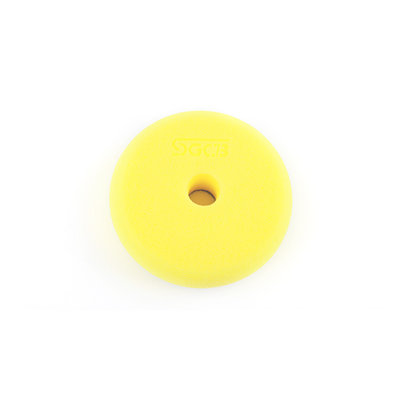 SGCB SGGA107 RO/DA Foam Pad Yellow — полірувальний круг антиголограмний, жовтий 75x85x30 мм