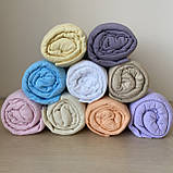 Простирадло на гумці махрова 160*200+25см  Колір - Кремовий, фото 2