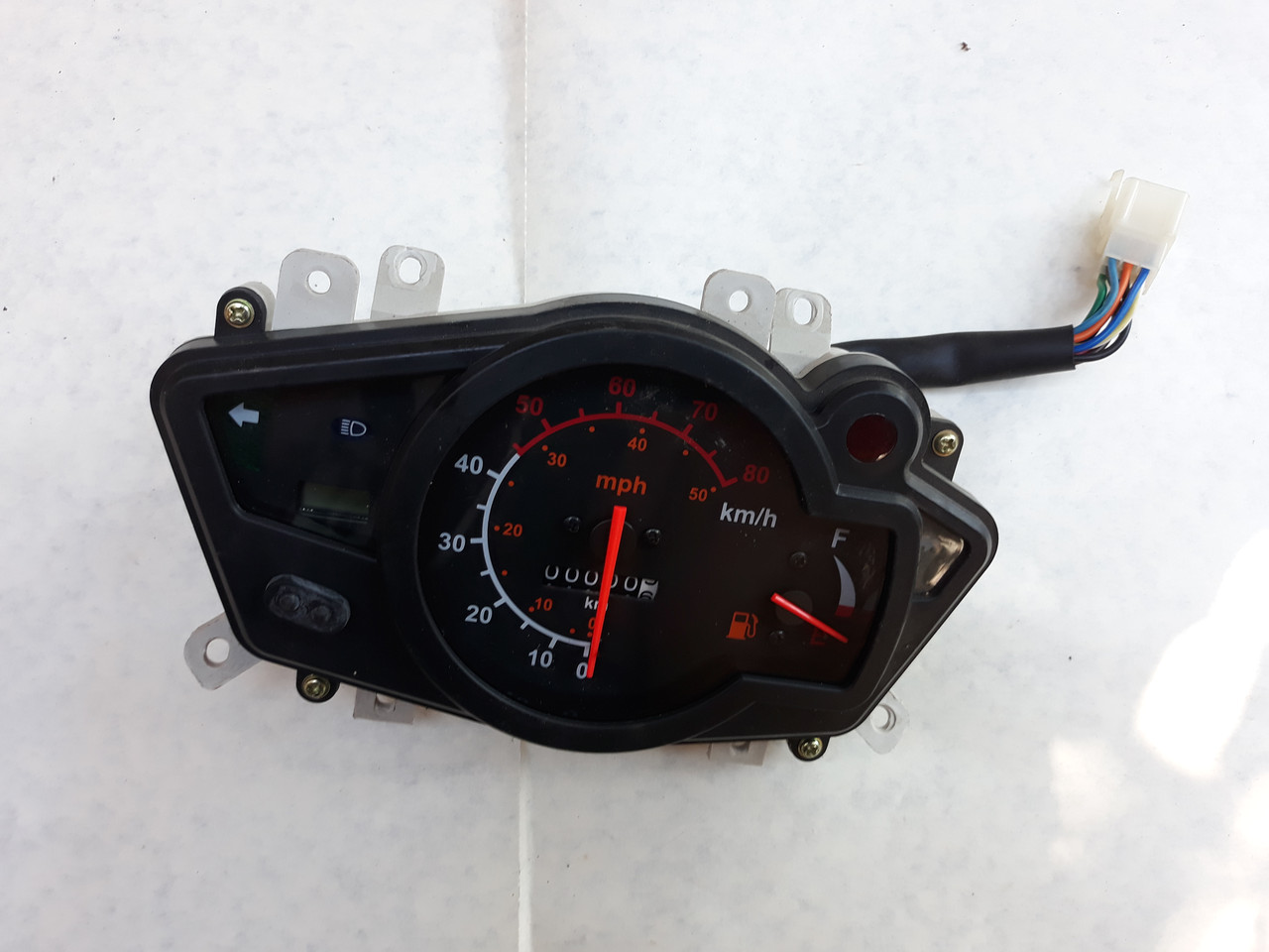 Панель приладів Fada QT17 (80 км/год) для GY6 80c, фото 1