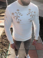 Чоловіча кофта світшот M558 біла