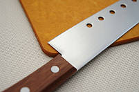 Японський ніж шефа кухні SATAKE Tomoko Air Holes 18 см, фото 3
