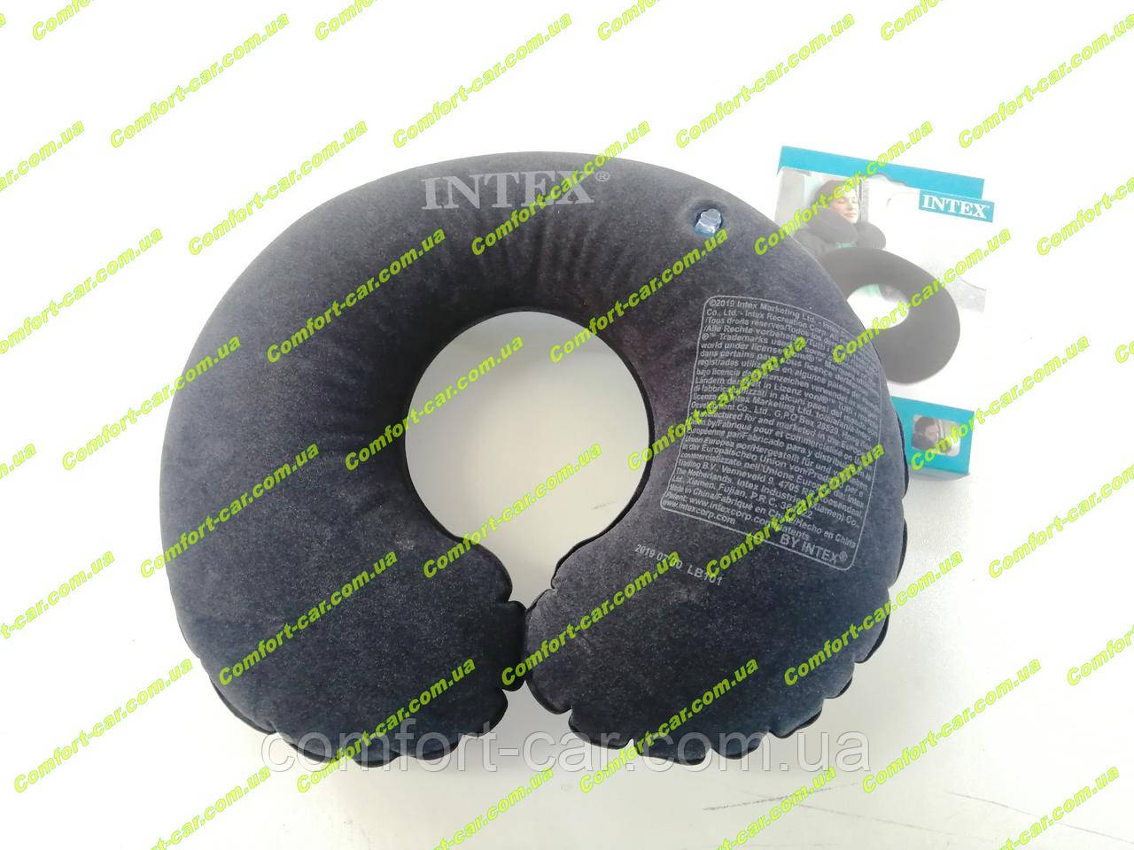 Подушка дорожня для шиї надувна Intex