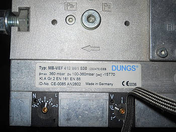 Газовий клапан Dungs MB VEF 412 B01-S30