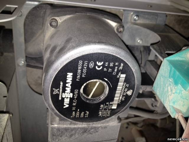 Замена насоса на котел Viessmann, фото 1