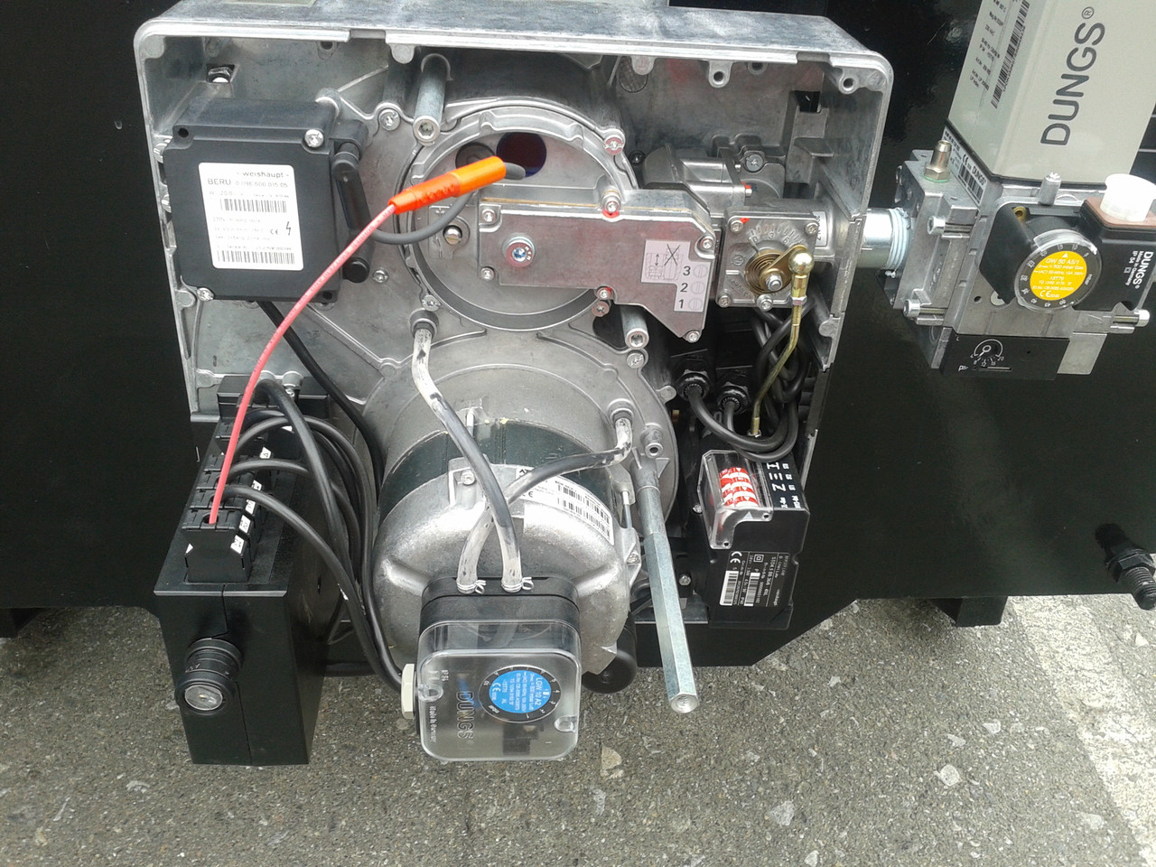 Пальник газовий Riello-корпус, фото 1