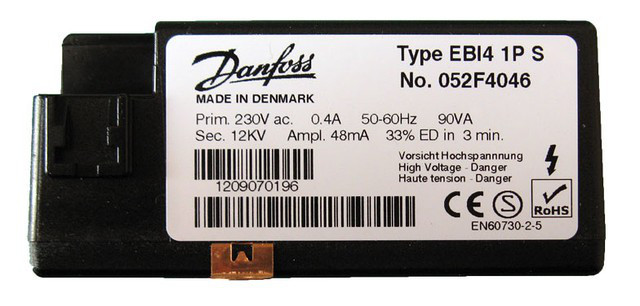 Блок запалювання Danfoss EBI4 1P S 052F4046