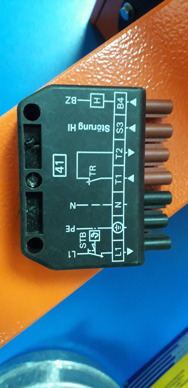 Роз'єм на пальник Wieland ST18/7