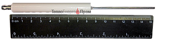 Електрод для пальників. Діаметр 11 мм, довжина кераміки 85 мм, провідник 70 мм