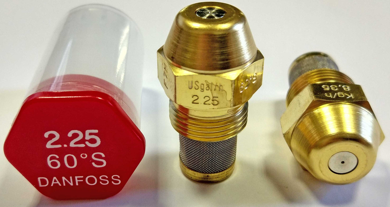 Форсунка Danfoss 2.25 Usgal/h 60° S (8.35 kg/h)
