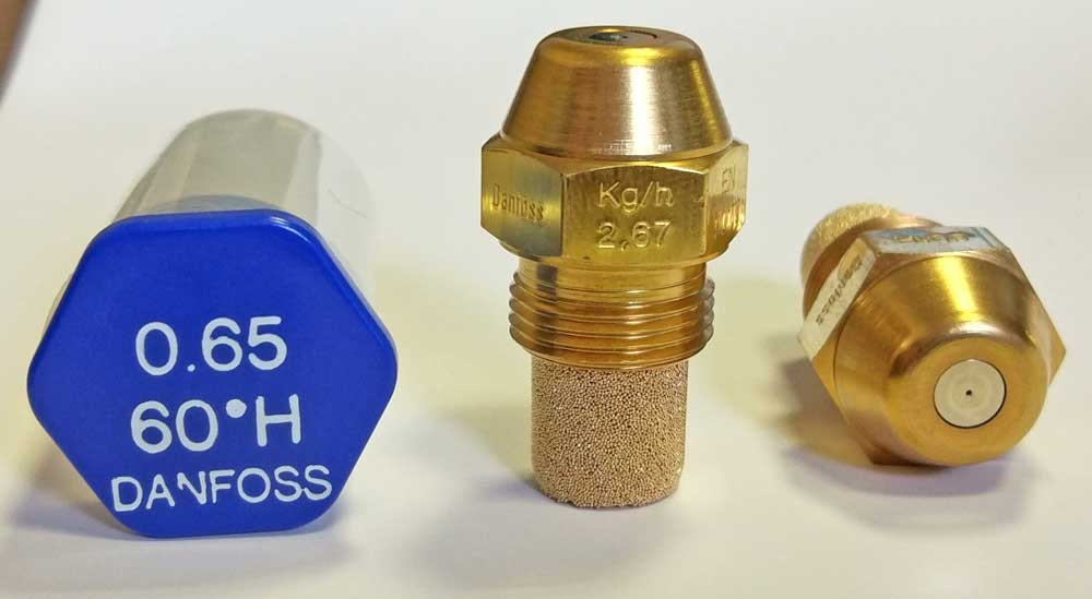 Форсунка Danfoss OD 0.65 Usgal/h 60° H (2.67 kg/h)