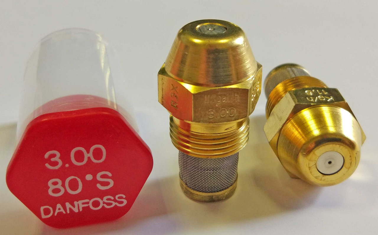Форсунка Danfoss 3.00 Usgal/h 80° S (11.6 kg/h)