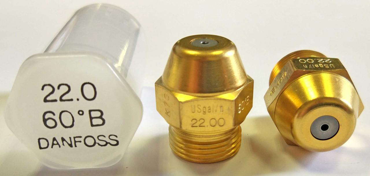 Форсунка Danfoss 22.00 Usgal/h 60° B (86.4 kg/h), фото 1