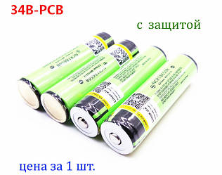 Акумулятор LiitoKala 34B PCB 3400 mAh (з платою захисту) NCR18650B 3.7V (1 шт.)