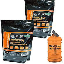 МАС PROTEIN (ПРОТЕЇН) WPC+WPH 80%, ВСАА-16,6%, ICE CREAM PARTY GERMANY+ СПОРТИВНИЙ ГІДРАТОР 1,89 л у ПОДАРУНОК!