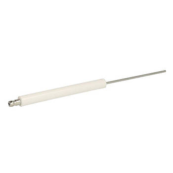 Електрод іонізації/підпалювання для газових пальників. Діаметр 11 мм, довжина кераміки 110 мм, провідник 125 мм