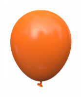 KL 5 STD Оранжевый (orange). Шары воздушные латексные без рисунка