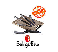 Набор ножей с доской 6 предметов Berlinger Haus Moonlight Edition Collection BH-2556