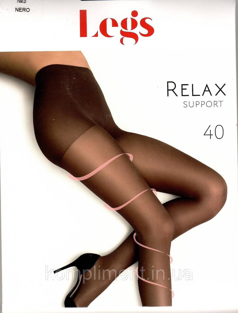 Колготки жіночі втягуючі з шортиками Legs Relax 40 den, фото 1