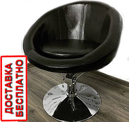 Перукарське крісло гідравліка Польща для салону краси Milan VM гідравлічне крісло для перукарів