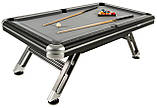 Більярдний стіл Prato з тенісною кришкою для гри в американський пул 214 х 120 х 78 см з ЛМДФ, фото 3