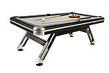 Більярдний стіл Prato з тенісною кришкою для гри в американський пул 214 х 120 х 78 см з ЛМДФ, фото 4