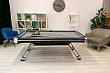 Більярдний стіл Prato з тенісною кришкою для гри в американський пул 214 х 120 х 78 см з ЛМДФ, фото 8