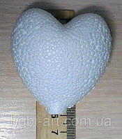 Серце з пінопласту №1 H=6 см