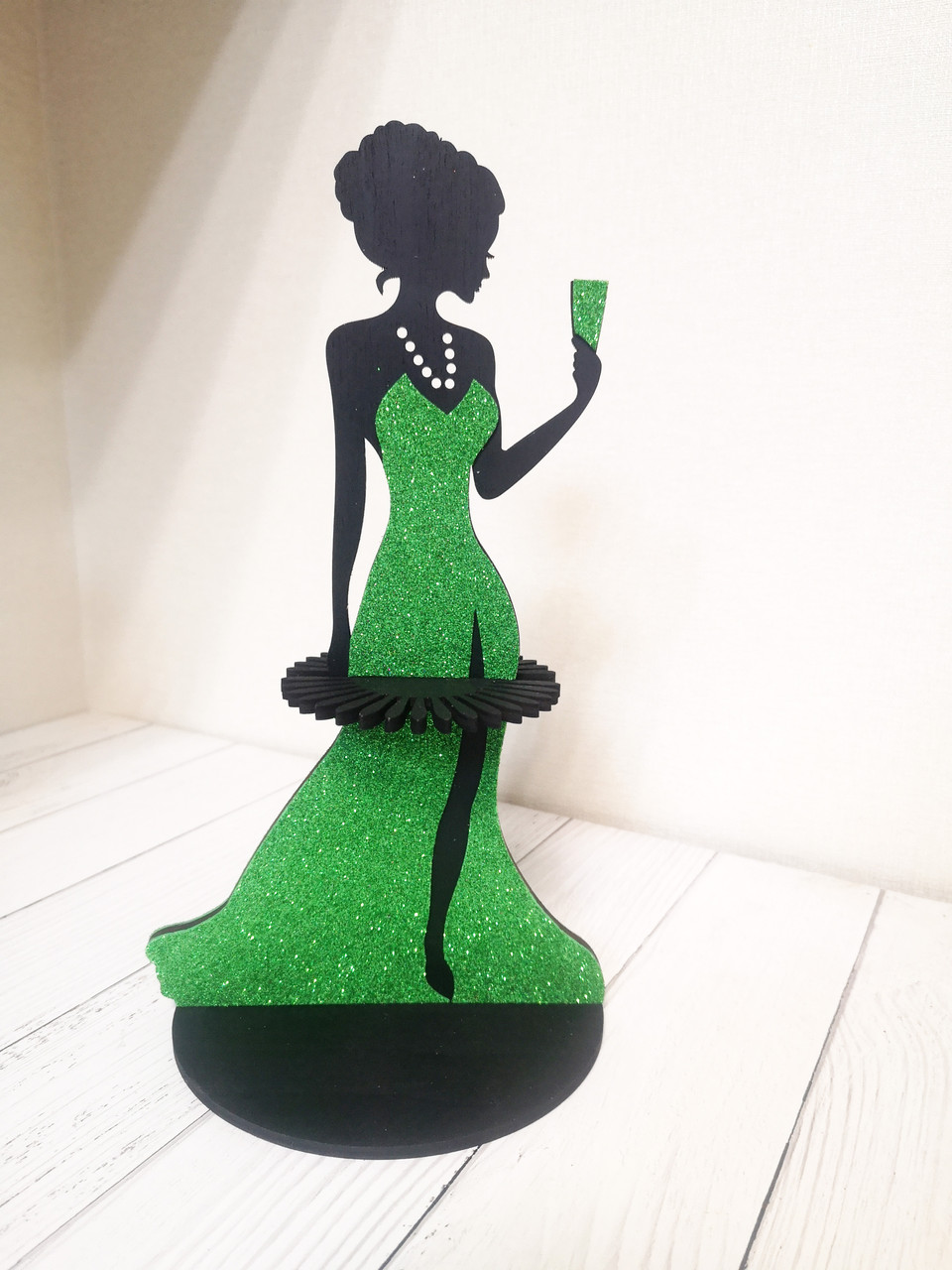 Салфетница "Lady in green"