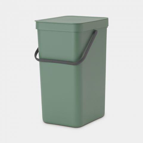 Відро для сміття Brabantia Sort & Go 16 л Зелене (129827)