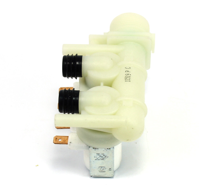 Впускний клапан для пральної машини Ariston, Indesit, подвійний, 2/90, нормальні клеми - C00066518 / 154AR00