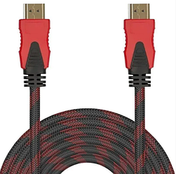 Кабель HDMI на HDMI 3 метри 1.4V Тканинна обплетення