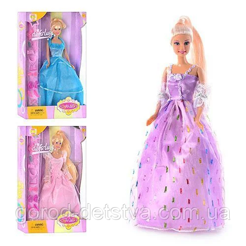 Лялька Defa Lucy в сукні з аксесуарами, 3 кольори, Defa, 20955, фото 1