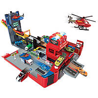 Игровой набор 2 в 1 Пожарная машина (49 см) Fire City Playset Dickie Toys 3719005 свет и звук