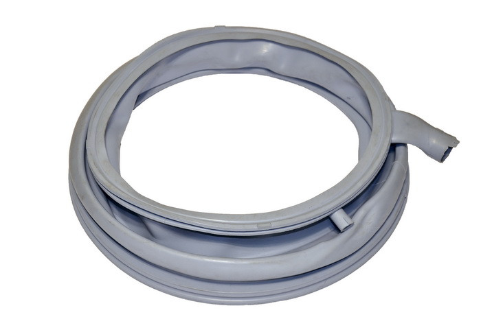 Гума (манжета) люка для пральної машини Bosch, Siemens 00680405, 00680768 (2 патрубки наскрізні)