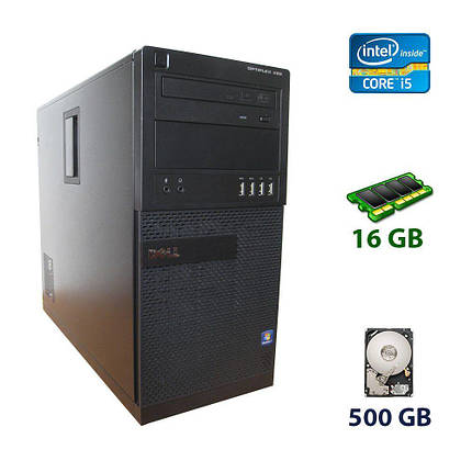 Dell OptiPlex XE2 Tower / Intel Core i5-4590 (4 ядра по 3.3 - 3.7 GHz) / 16 GB DDR3 / 500 GB HDD / nVidia, фото 1