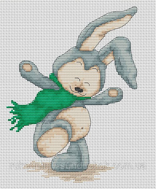 Набір для вишивання хрестом "Luca-s" B1079 Зайченя Фанні, фото 1