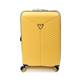 Пластикова валіза середня 65 л Snowball Robust жовта