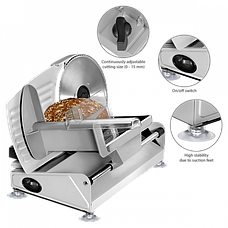 Слайсер скибкорізка хліборізка Clatronic MA 3585 Німеччина, фото 4