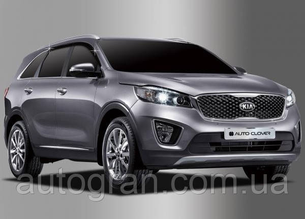 Дефлектори вікон вітровики Kia Sorento 2014-, фото 1