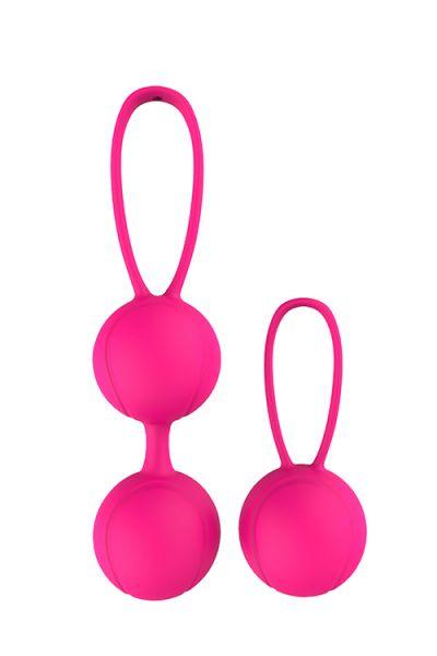 Комплект вагінальних кульок силіконових Pleasure Balls & Eggs Duo Ball Set
