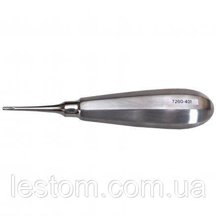 Елеватор зубний, прямий № 1 SURGIWELOMED. Довжина 15 см, ширина 3,2 мм