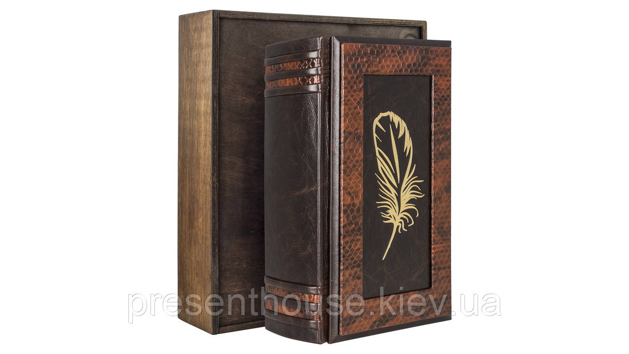 Книга в шкіряній палітурці Велика книга афоризмів (Grash), фото 1