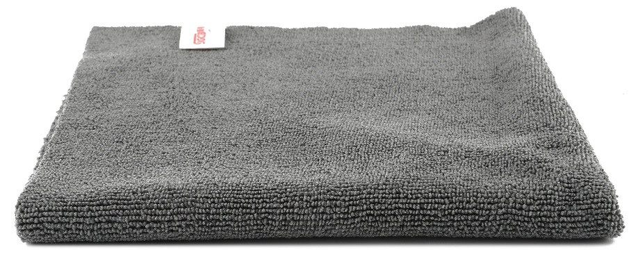 SGCB SGGD193 Edgeless Microfiber Towel Grey — двостороння мікрофібра без оверлока, сіра 40х40 см