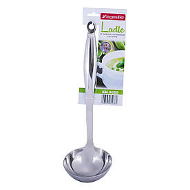 Ополоник Kamille з нержавіючої сталі з порожнистою ручкою KM-5020