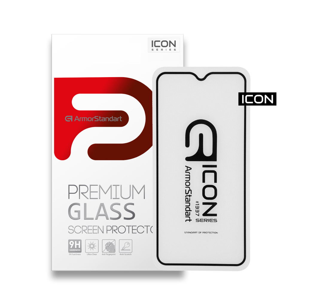 Захисне скло Armorstandart Icon Full Glue для Realme X2 Pro Black (ARM56300-GIC-BK)