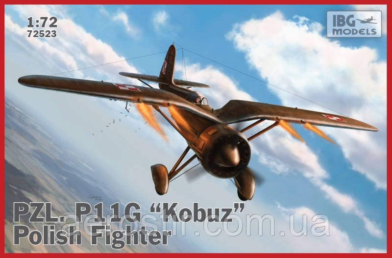 PZL P.11g Kobuz 1/72 IBG 72523
