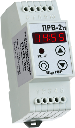 Реле часу програмоване ПРВ-2н (тижневий режим) DIN, фото 1