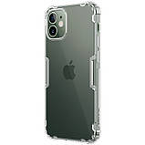 Nillkin Apple iPhone mini 12 (5.4") Nature TPU Case White Прозорий Силіконовий Чохол, фото 3