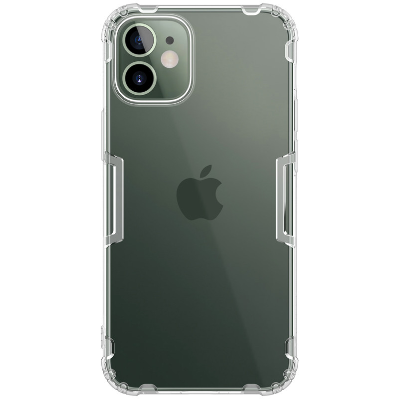 Nillkin Apple iPhone mini 12 (5.4") Nature TPU Case White Прозорий Силіконовий Чохол